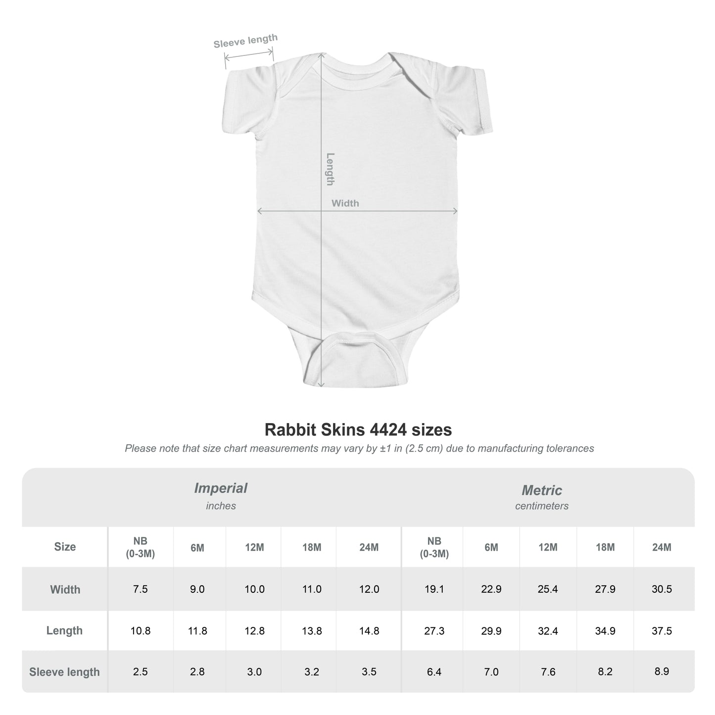 Snowmageddon Baby Onesie