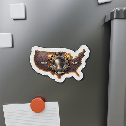 US Map Die-Cut Magnet — SFLC Assist