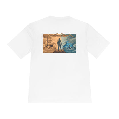 Alexander Hamilton: Vision to Valor Adult Sweat Wicking Short Wicking Sleeve Tee