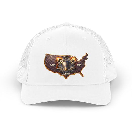 Retro Trucker Hat USCG - SFLC ASSIST