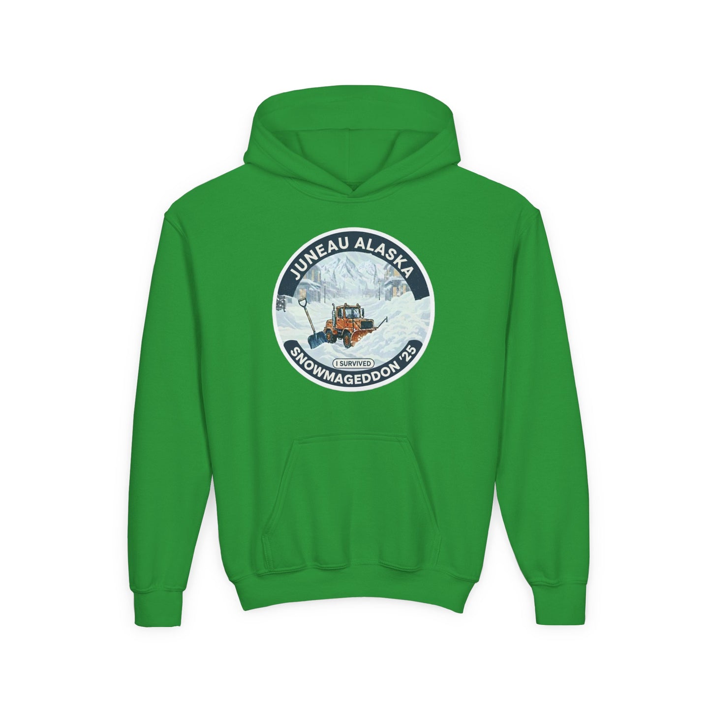 Snowmageddon Youth Heavy Blend Hooded Sweatshirt