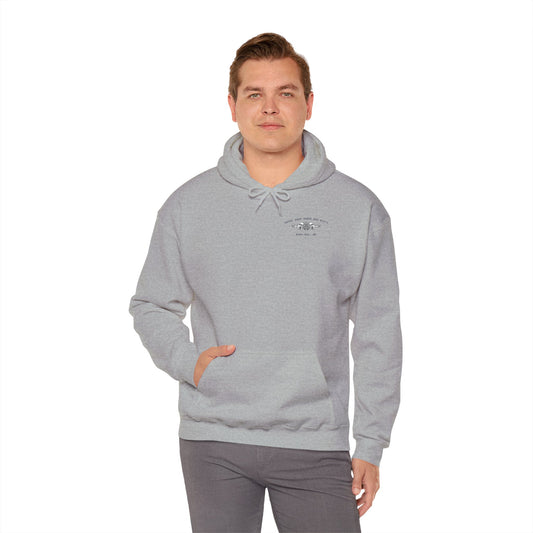 Crest Emblem Unisex Hooded Sweatshirt - USCG Reef Shark