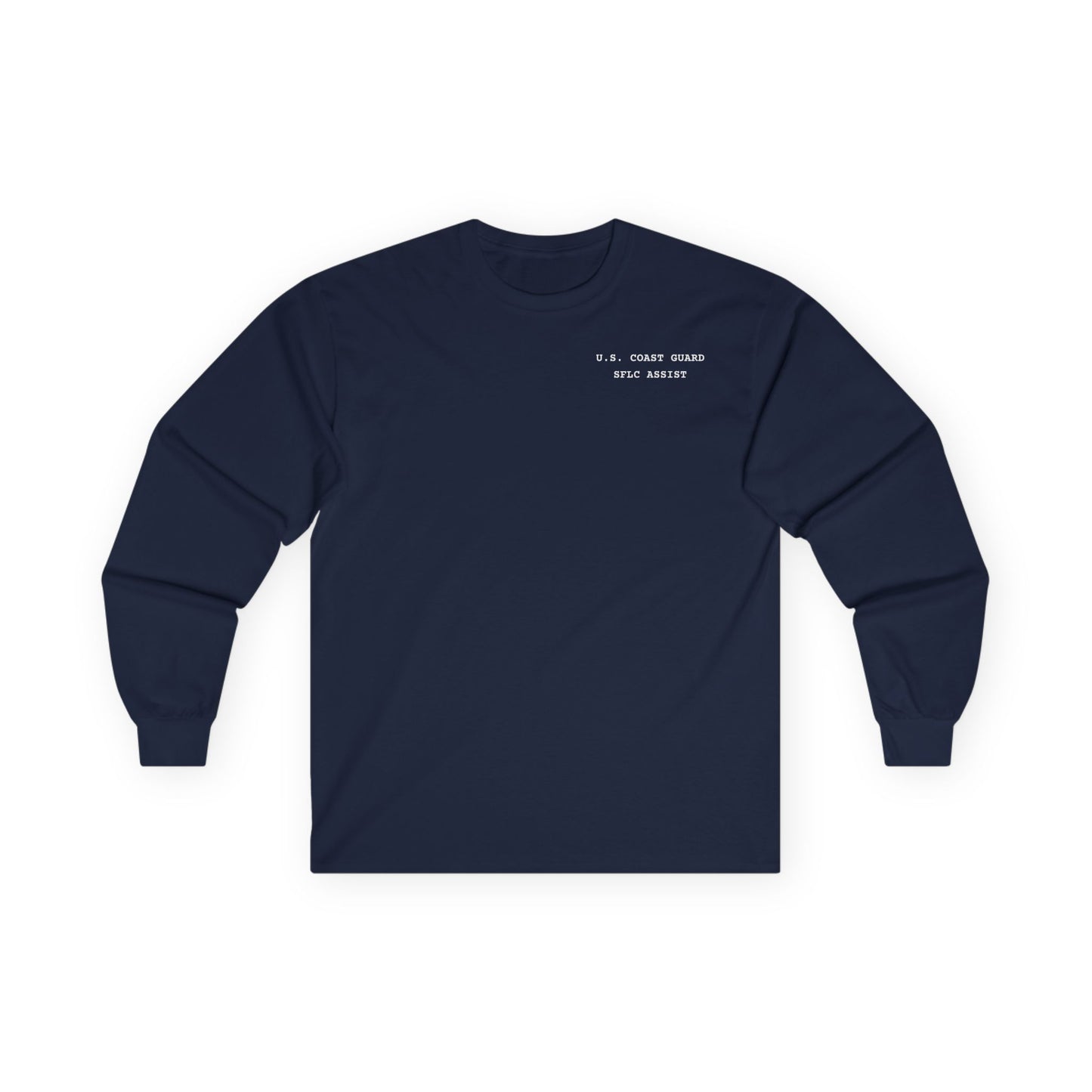 Unisex Ultra Cotton Long Sleeve Tee - USCG SFLC ASSIST