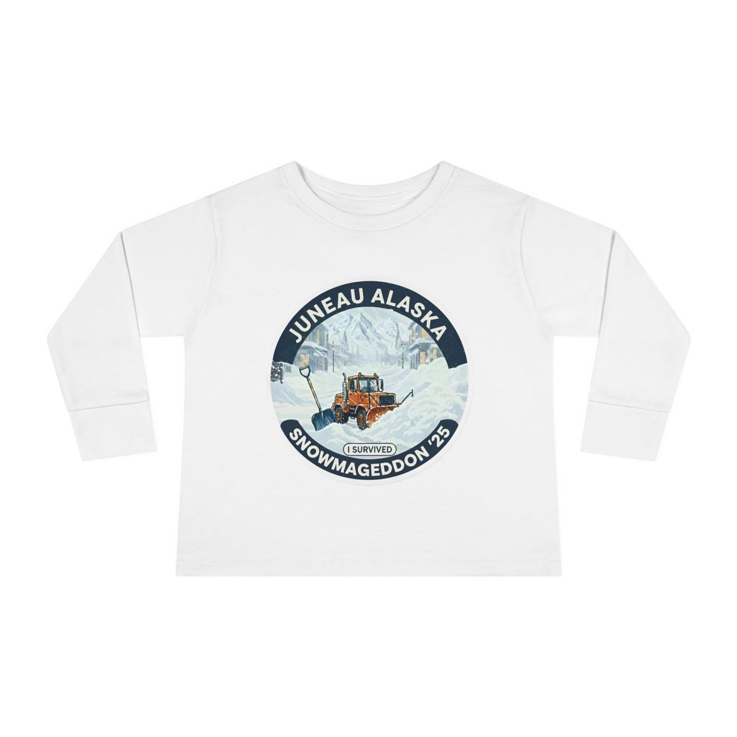 Snowmageddon Toddler Long Sleeve Tee