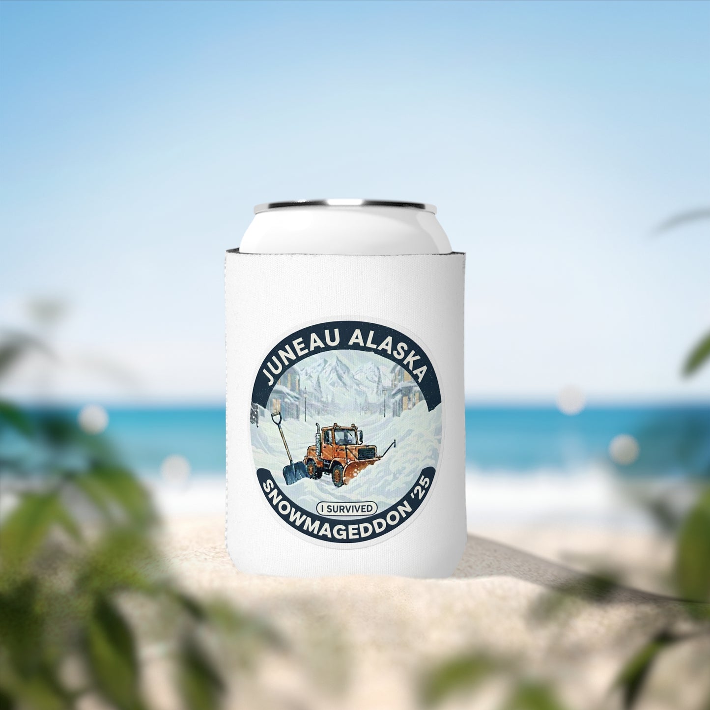 Snowmageddon Koozie