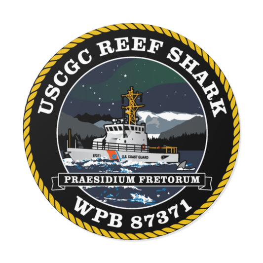 Reef Shark Crest Sticker