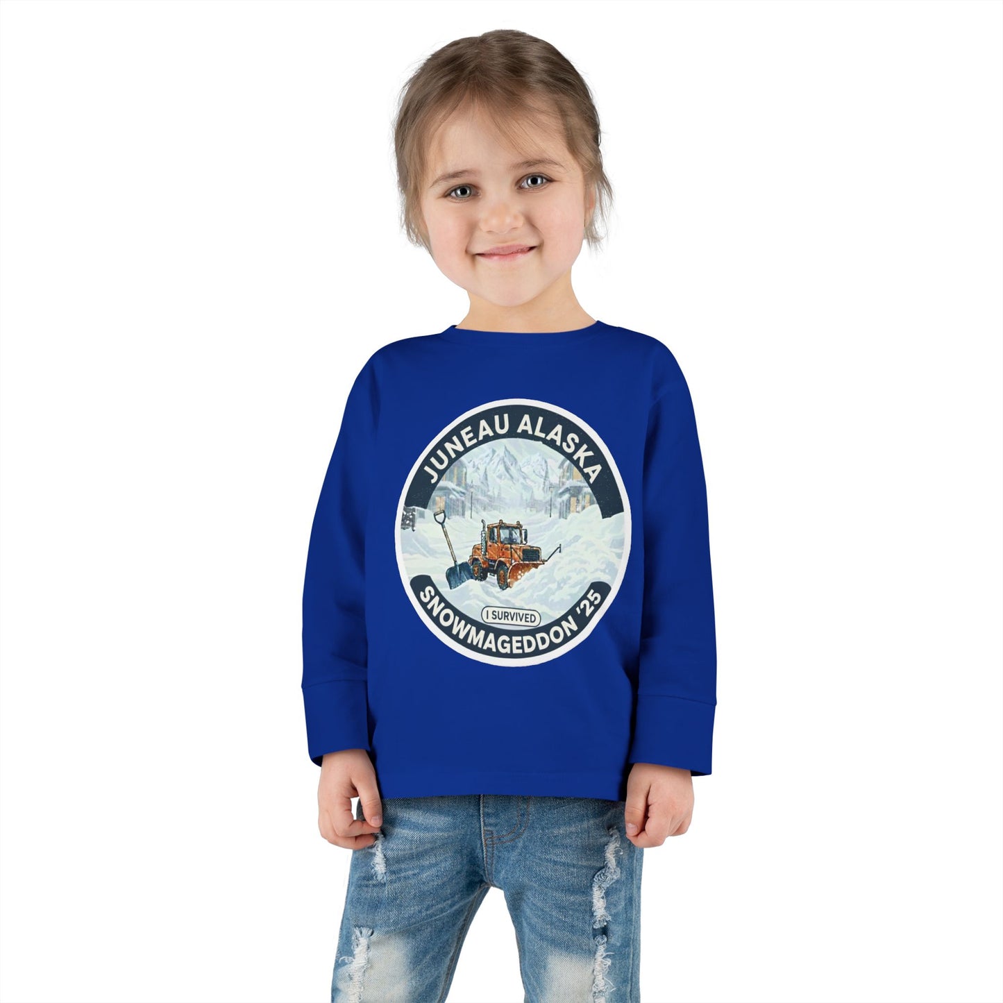Snowmageddon Toddler Long Sleeve Tee
