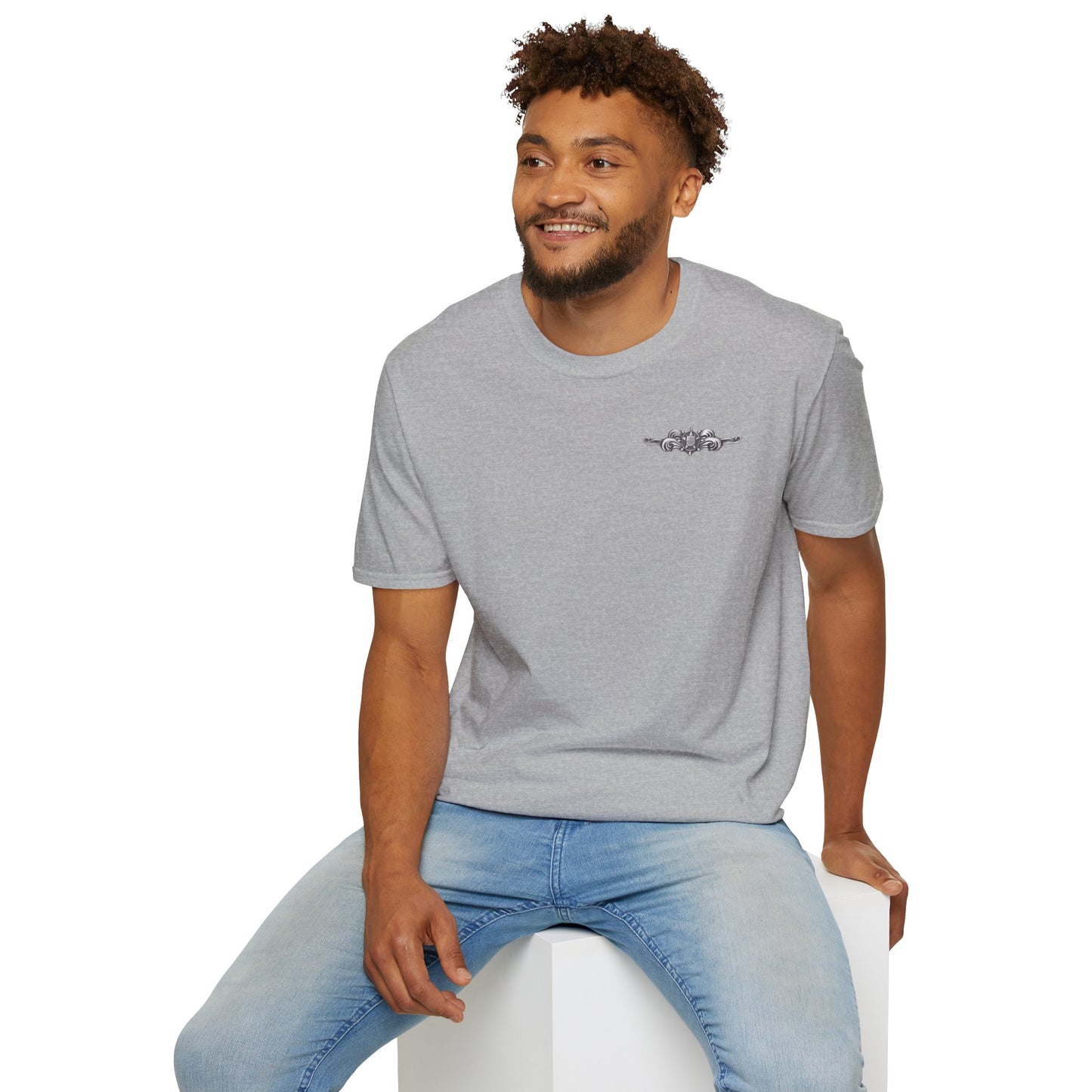 Unisex Softstyle T-Shirt - USCG Reef Shark Graphic Tee