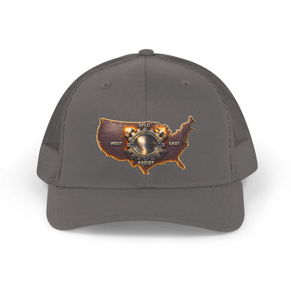 Retro Trucker Hat USCG - SFLC ASSIST