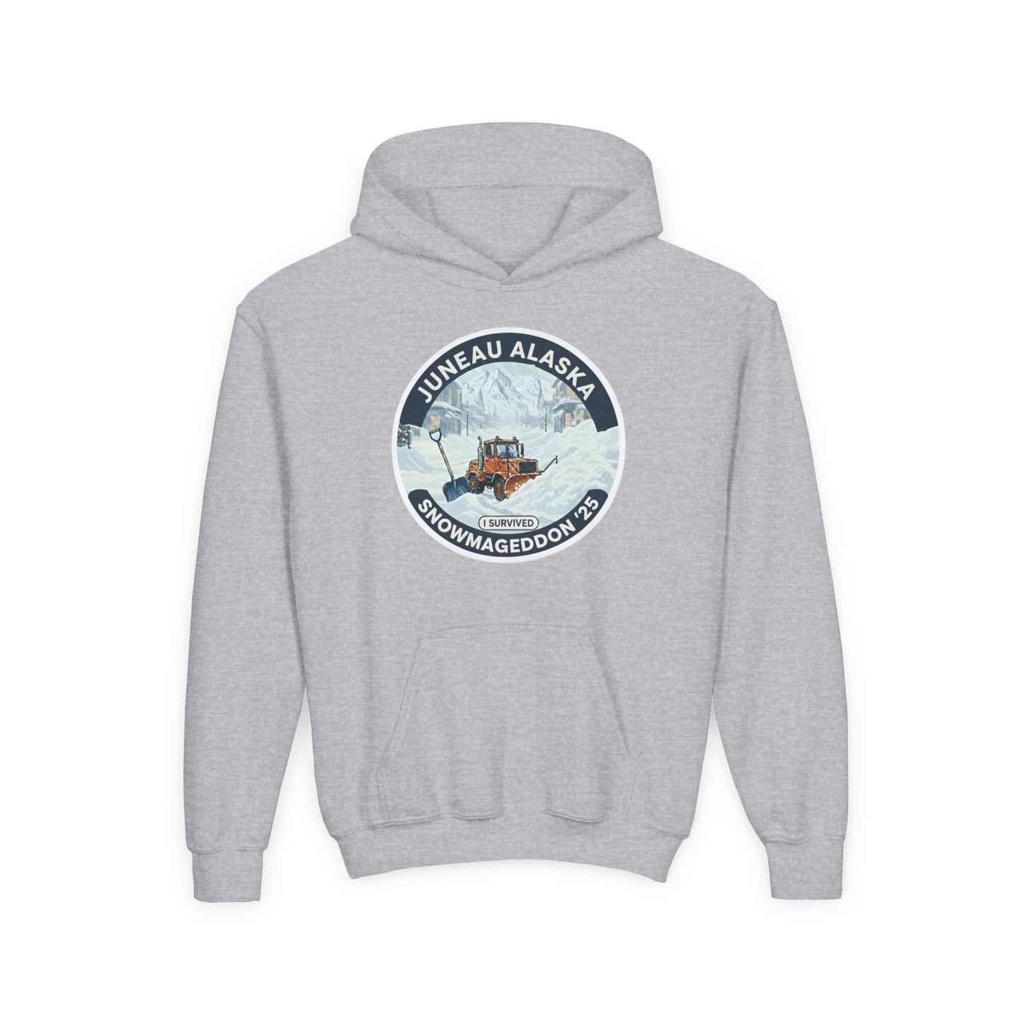 Snowmageddon Youth Heavy Blend Hooded Sweatshirt