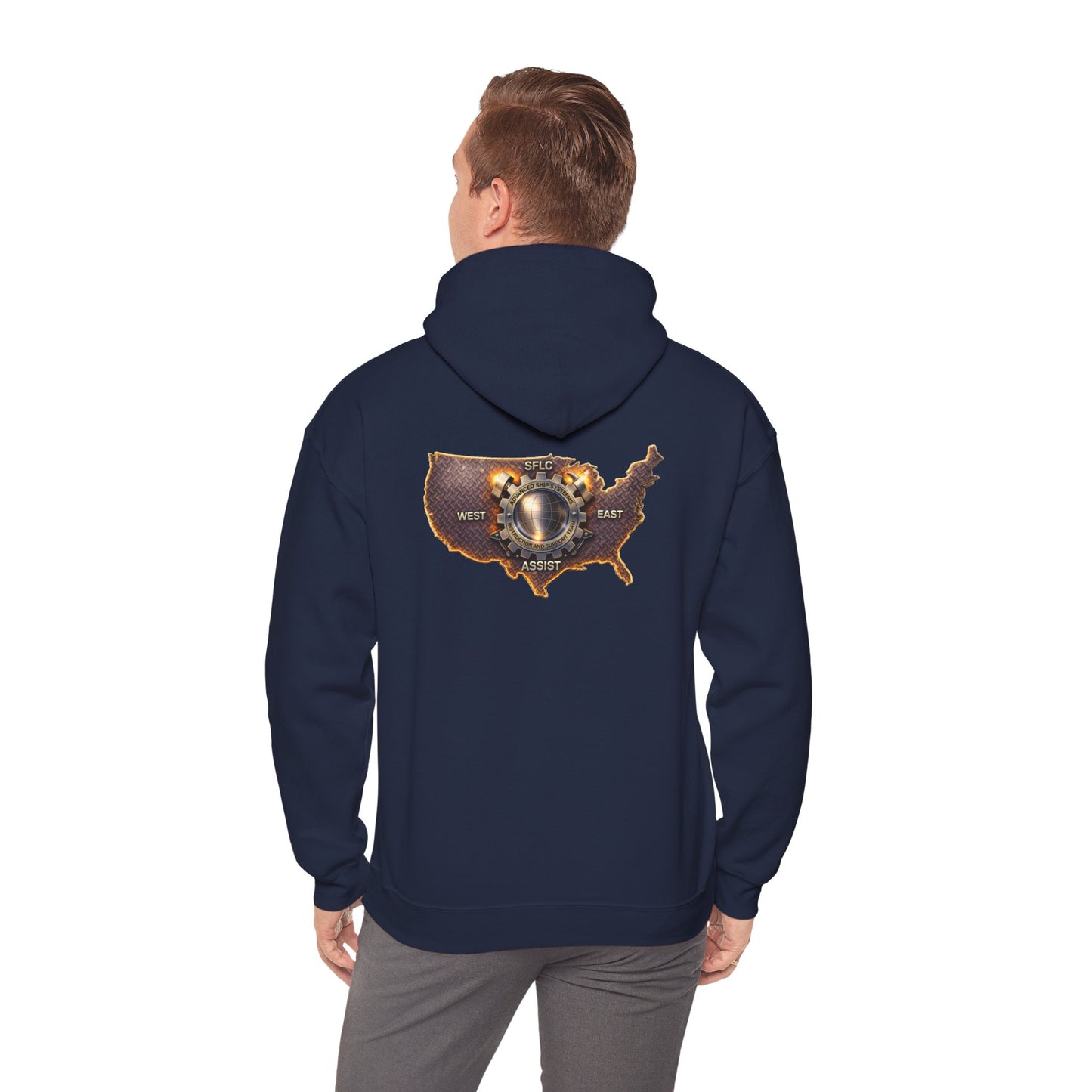 Unisex Hooded Sweatshirt - USCG SFLC ASSIST